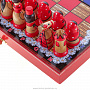 Шахматы дорожные "Ромашки" 30х30 см, фотография 7. Интернет-магазин ЛАВКА ПОДАРКОВ