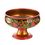 0020258/100*140 Хохлома КОНФЕТНИЦА 10*14см в ассортименте