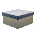 Подарочная упаковка из экокожи 24х24х12 см