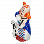 Керамическая статуэтка "Клоун со скрипкой и собакой", фотография 3. Интернет-магазин ЛАВКА ПОДАРКОВ