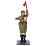 0042544-тонир Ол.миниатюра Серия ВОВ "Регулировщица" арт.44