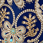 Платок шелковый "Русское золотное шитье", фотография 4. Интернет-магазин ЛАВКА ПОДАРКОВ