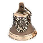 0050792/0529-матовый КОЛОКОЛ МАЛЫЙ "Св.Пантелеймон" вес 300гр
