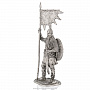 Оловянный солдатик миниатюра "Викинг со знаменем", фотография 2. Интернет-магазин ЛАВКА ПОДАРКОВ