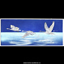 Картина "Дикие лебеди" Swarovski, фотография 1. Интернет-магазин ЛАВКА ПОДАРКОВ
