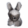 Игрушка из меха норки "Кролик", фотография 6. Интернет-магазин ЛАВКА ПОДАРКОВ
