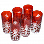 Набор стаканов для воды на 6 персон "Рубин", фотография 4. Интернет-магазин ЛАВКА ПОДАРКОВ