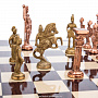 Шахматы с металлическими фигурами "Римляне" 37х37 см, фотография 9. Интернет-магазин ЛАВКА ПОДАРКОВ