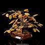 Денежное дерево из янтаря (8 веток), фотография 2. Интернет-магазин ЛАВКА ПОДАРКОВ