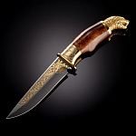 0012231 Златоуст Оружие сувенирное НОЖ "Бекас" (литье, колп.) NZK 2896