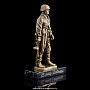 Бронзовая статуэтка "Солдат: 75 лет Победы", фотография 3. Интернет-магазин ЛАВКА ПОДАРКОВ