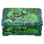 0080724/5001 Нат.камень ШКАТУЛКА 180*120*90 мм