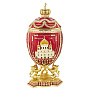 Пасхальное яйцо "Виды Москвы". Традиции Фаберже, фотография 1. Интернет-магазин ЛАВКА ПОДАРКОВ