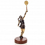 Бронзовая статуэтка спортсмена "Теннисистка", фотография 6. Интернет-магазин ЛАВКА ПОДАРКОВ