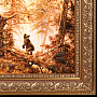 Картина янтарная "Три медведя", фотография 2. Интернет-магазин ЛАВКА ПОДАРКОВ
