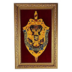 0034611/60*40см Янтарь ПАННО "ГЕРБ ФСБ" 60*40см