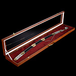 00624421 Оружие сувенирное ШАШКА восточная кожаные ножны в упаковке