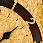 Настенные часы из карельской березы, фотография 4. Интернет-магазин ЛАВКА ПОДАРКОВ
