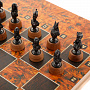 Шахматы деревянные "Египетская сила" с фигурами из цинкового сплава, фотография 4. Интернет-магазин ЛАВКА ПОДАРКОВ