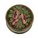 Шкатулка с художественной росписью "Маки"