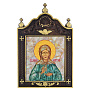 Икона на перламутре "Матрона Московская" 17 х 26 см, фотография 1. Интернет-магазин ЛАВКА ПОДАРКОВ