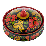 Масленка с росписью. Хохлома