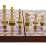 Шахматы деревянные "Пегас" 50х50 см, фотография 3. Интернет-магазин ЛАВКА ПОДАРКОВ