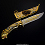 Нож подарочный "Тигр" Златоуст (в ассортименте), фотография 4. Интернет-магазин ЛАВКА ПОДАРКОВ
