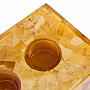 Сувенир из янтаря "Кирпич", фотография 3. Интернет-магазин ЛАВКА ПОДАРКОВ