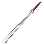 0068874 Ложка для обуви "Меч" с оплеткой натур кожа (рептилия) , нержав сталь Красный ПРЕЗЕНТ