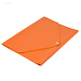 Упаковка из экокожи под бумаги формата А4 оранжевая 36х26х2 см, фотография 3. Интернет-магазин ЛАВКА ПОДАРКОВ