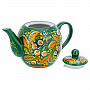 Чайник заварочный 0,7 л "Ландыш". Хохлома, фотография 1. Интернет-магазин ЛАВКА ПОДАРКОВ
