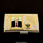 Визитница "Путин В.В." Златоуст , фотография 1. Интернет-магазин ЛАВКА ПОДАРКОВ