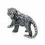 Статуэтка из серебра 925* на каменной подставке "Тигр", фотография 7. Интернет-магазин ЛАВКА ПОДАРКОВ