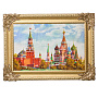 Картина янтарная "Вид на Кремль" 60х40 см, фотография 5. Интернет-магазин ЛАВКА ПОДАРКОВ