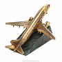 Модель самолёта из бронзы "Сухой Суперджет. SUKHOI SUPERJET", фотография 5. Интернет-магазин ЛАВКА ПОДАРКОВ