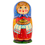 Матрешка "Деревенский праздник" 5 мест, фотография 2. Интернет-магазин ЛАВКА ПОДАРКОВ