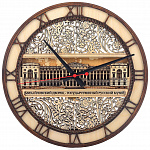 Часы-шкатулка деревянные "Михайловский дворец. Русский музей" 3D