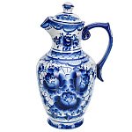 0072889 ГЖЕЛЬ  КУВШИН  РОДНИК в коб, 2,5 л