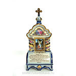 08005/ах Гжель КИОТ настольный "Ангел-хранитель" 10*22см