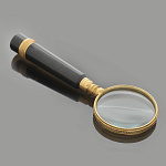 0012388 Обсидиан "ЛУПА" украшенная