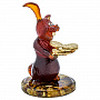 Статуэтка из янтаря "Кролик с монетами", фотография 6. Интернет-магазин ЛАВКА ПОДАРКОВ