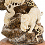 Скульптура из кости "Тигрица с тигренком", фотография 3. Интернет-магазин ЛАВКА ПОДАРКОВ