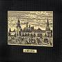 Офорт черно-белый "Старая Москва" 15х19 см, фотография 2. Интернет-магазин ЛАВКА ПОДАРКОВ