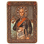 Икона подарочная "Праведный воин Федор Адмирал (Ушаков)" 15 х 20 см, фотография 2. Интернет-магазин ЛАВКА ПОДАРКОВ