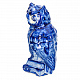 Скульптура "Сова на книге". Гжель, фотография 3. Интернет-магазин ЛАВКА ПОДАРКОВ