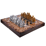 Шахматы деревянные резные "Эксклюзивные" 60х60 см