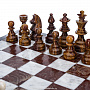 Шахматы из натурального камня 36х36 см, фотография 2. Интернет-магазин ЛАВКА ПОДАРКОВ