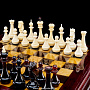 Шахматы в ларце с янтарными фигурами "Янтарный консул", фотография 2. Интернет-магазин ЛАВКА ПОДАРКОВ
