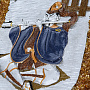 Янтарные нарды "Самурай" 60х30 см, фотография 4. Интернет-магазин ЛАВКА ПОДАРКОВ